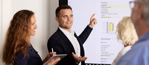 Besprechung in der Kanzlei Ulitzka & Partner